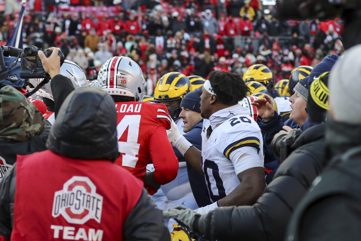 Michigan-Ohio State brawl