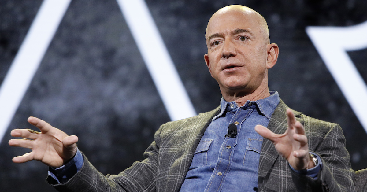 Jeff Bezos Spox Denies He's Selling Washington Post to Buy Football Team