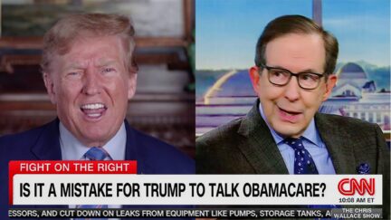 'Does It Make Any Sense' CNN's Chris Wallace Stunned By Trump Attack On Obamacare 'Out of the Blue'