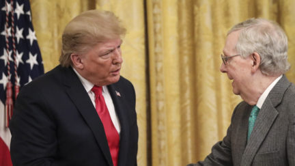 Mitch McConnell, Donald Trump