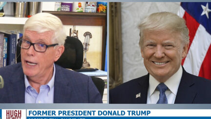 Hugh Hewitt and Donald Trump