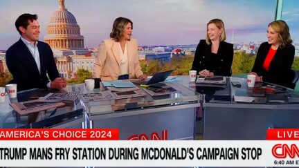 'Insanely Smart!' CNN Morning Crew Gushes At Trump McDonalds Stunt 'Twisting Knife' Over Baseless Kamala Harris Smear