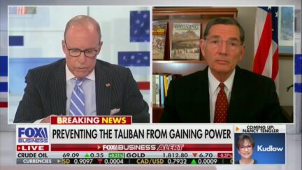 Senator John Barrasso Says US Left Weapons for the Taliban