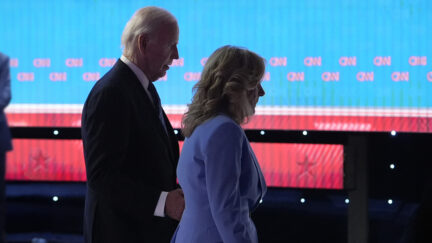 Joe and Jill Biden at CNN Debate 2024