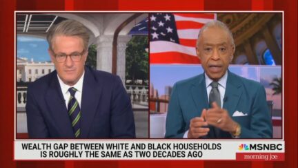 Joe Scarborough and Al Sharpton