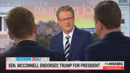 Joe Scarborough mocking Mitch McConnell on Morning Joe