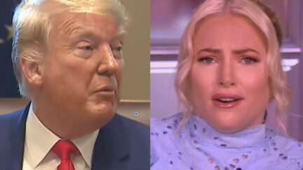 Trump and Meghan McCain