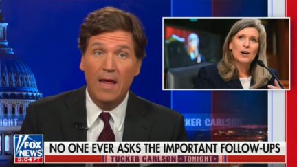 Tucker Carlson slams Joni Ernst