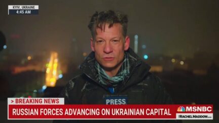 Richard Engel in Kyiv