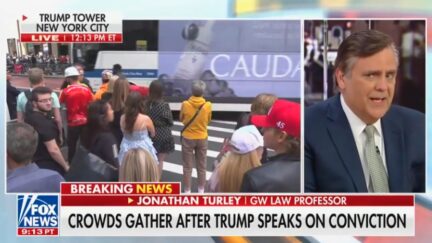 Jonathan Turley is sad about Trump