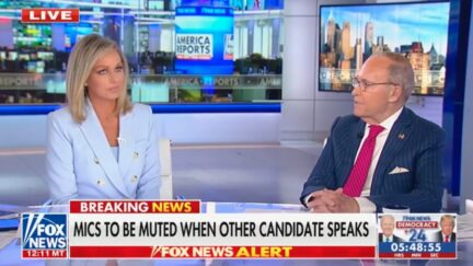 Sandra Smith and Larry Kudlow