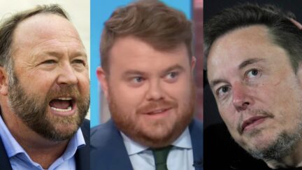 Alex Jones, Donie O'Sullivan, and Elon Musk