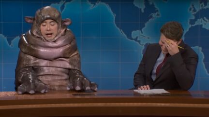 Bowen Yang as Moo Deng on SNL