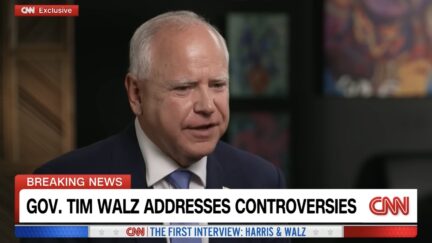 Tim Walz on CNN