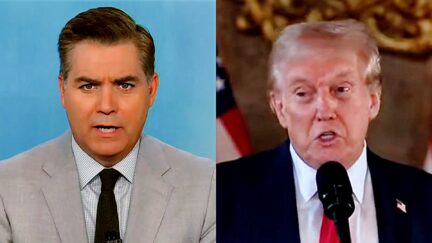 'That Is Not True!' CNN's Jim Acosta Calls BS On Trump Claim He's Leading Kamala Harris 'By A Lot'