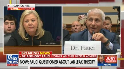 Debbie Lesko and Anthony Fauci