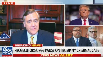 Jonathan Turley Says Alvin Bragg Wants Trump To Act Like 'Freak on a Leash'