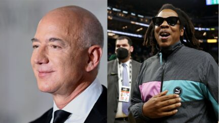 Jeff Bezos Jay-Z