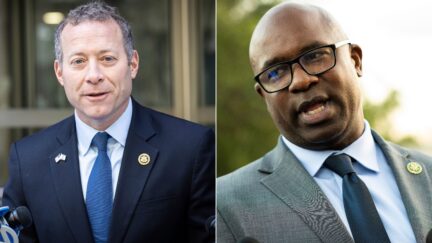 Rep. Josh Gottheimer (D-NJ) and Rep. Jamaal Bowman (D-NY)