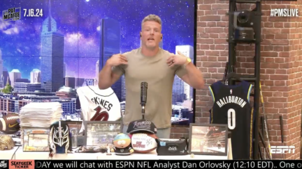 Pat McAfee slams ESPN for top 100 athletes list