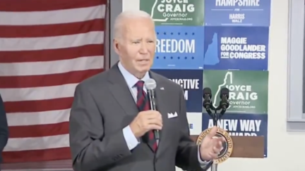 Biden Catches Himself After He Issues Call to Lock Trump Up: 'Politically… Lock Him Up'