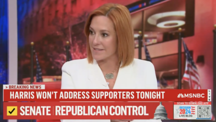 Psaki Calls Election Night 'Deflating' For Dems as Harris Leaves Watch Party Without Adressing Supporters